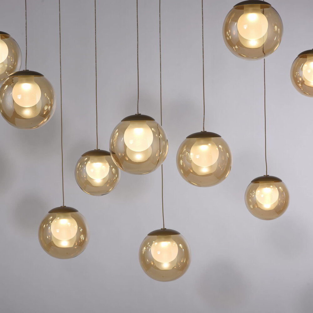 Neuhaus PURE Hanglamp Popup 13 lichts L 100 cm comfortlift champagne