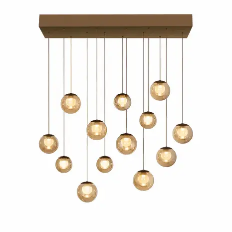 Neuhaus PURE Hanglamp Popup 13 lichts L 100 cm comfortlift champagne