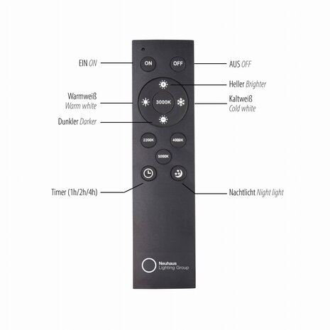 Neuhaus PURE Hanglamp Popup 13 lichts L 100 cm comfortlift champagne