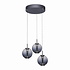 Hanglamp E-Infinity 3 lichts  Ø 50 cm antraciet