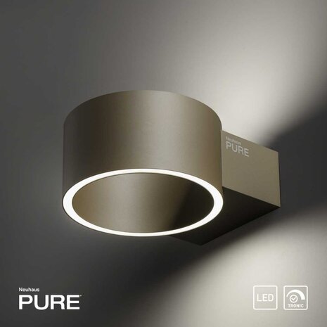 Neuhaus PURE Wandlamp Clipse Ø 15 cm champagne Neuhaus PURE Wandlamp Clipse Ø 15 cm champagne
