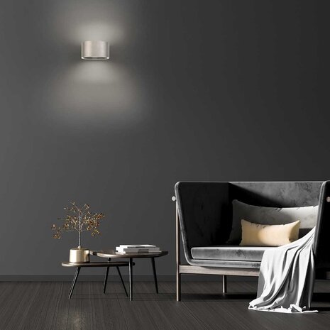 Neuhaus PURE Wandlamp Clipse Ø 15 cm mat chroom Neuhaus PURE Wandlamp Clipse Ø 15 cm mat chroom