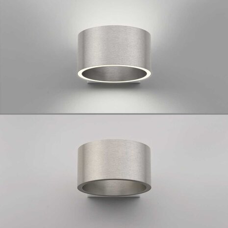 Neuhaus PURE Wandlamp Clipse Ø 15 cm mat chroom Neuhaus PURE Wandlamp Clipse Ø 15 cm mat chroom