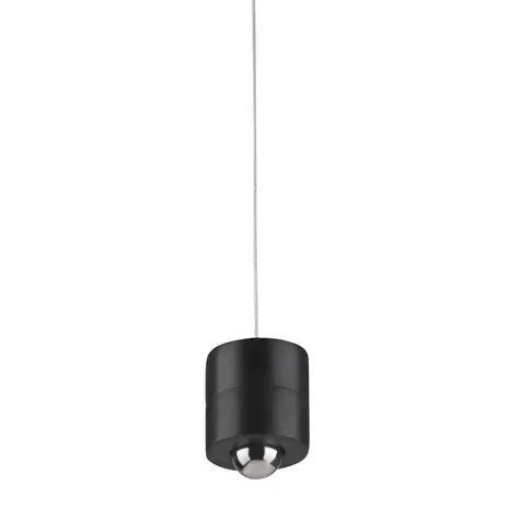 Just Light Hanglamp Attach oplaadbaar zwart