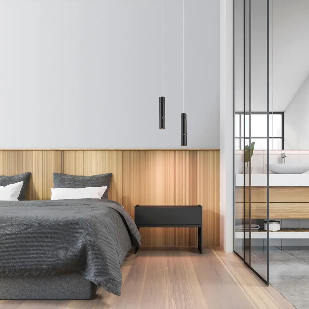 Just Light Hanglamp Attach oplaadbaar zwart