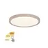 Plafondlamp Piatto Ø 23,5 cm 3 step DIM beige