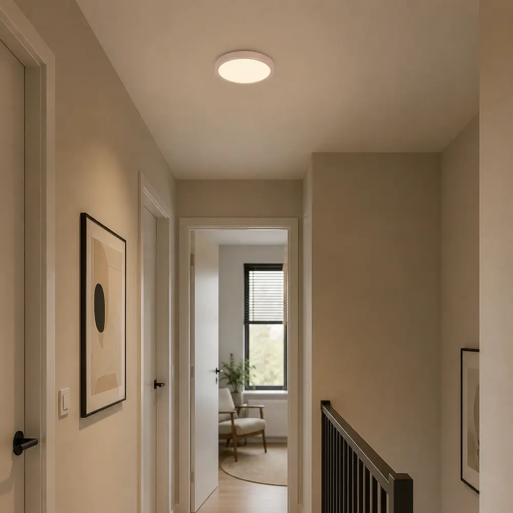 Highlight Plafondlamp Piatto Ø 23,5 cm 3 step DIM beige