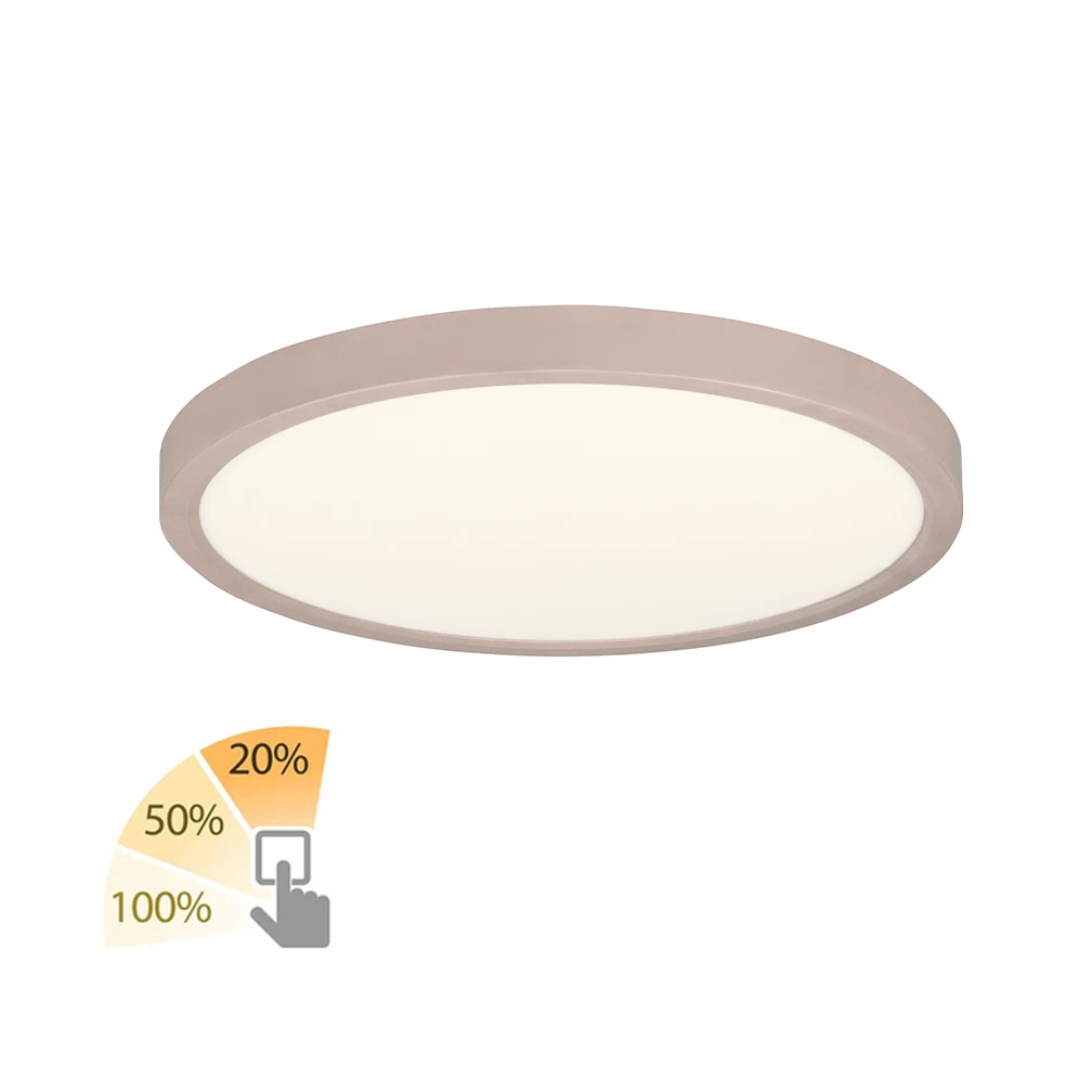 Highlight Plafondlamp Piatto Ø 30,5 cm 3 step DIM beige
