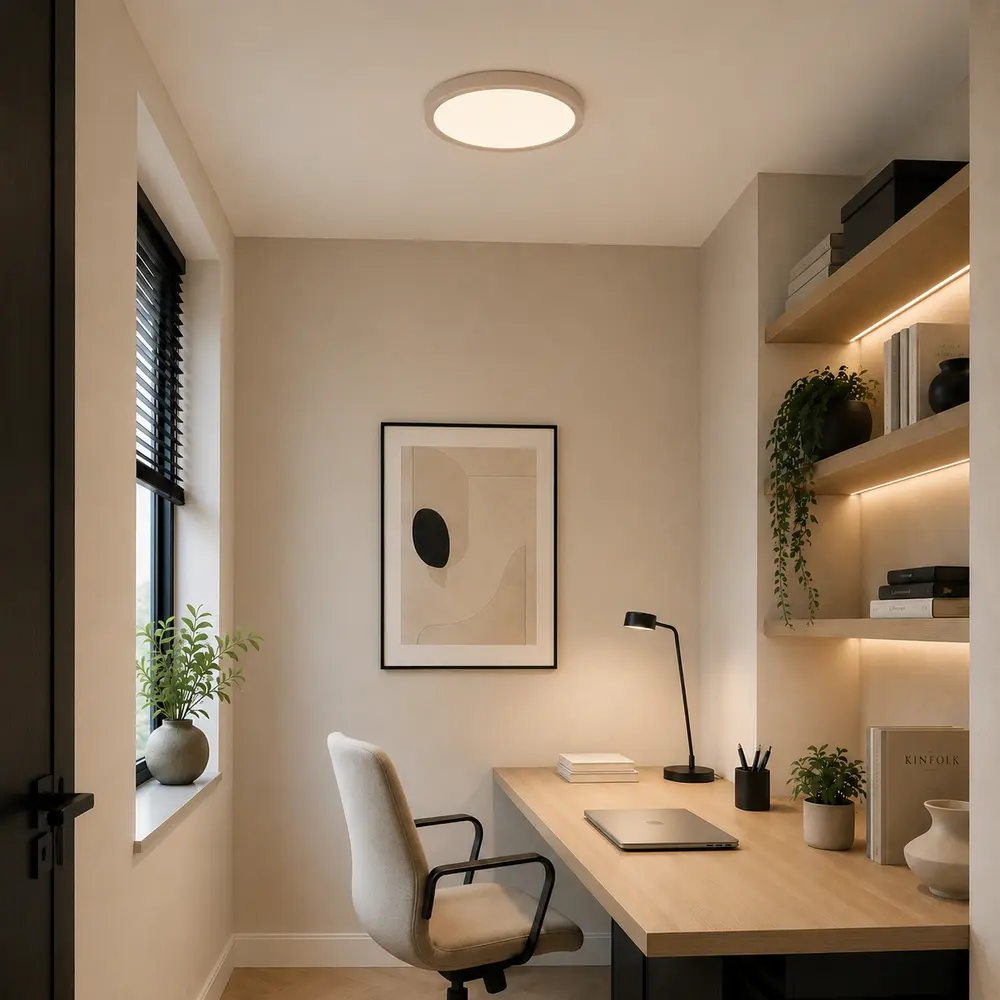 Highlight Plafondlamp Piatto Ø 30,5 cm 3 step DIM beige
