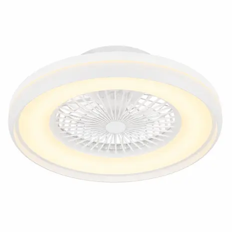 Freelight Plafondventilator Ventola Tuya Ø 60 cm RGB wit Freelight Plafondventilator Ventola Tuya Ø 60 cm RGB wit