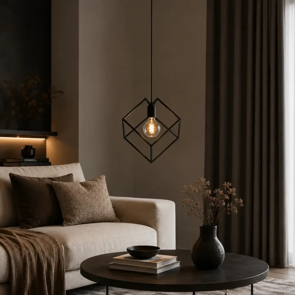 Freelight Hanglamp Angolo B 40 cm zwart Freelight Hanglamp Angolo B 40 cm zwart