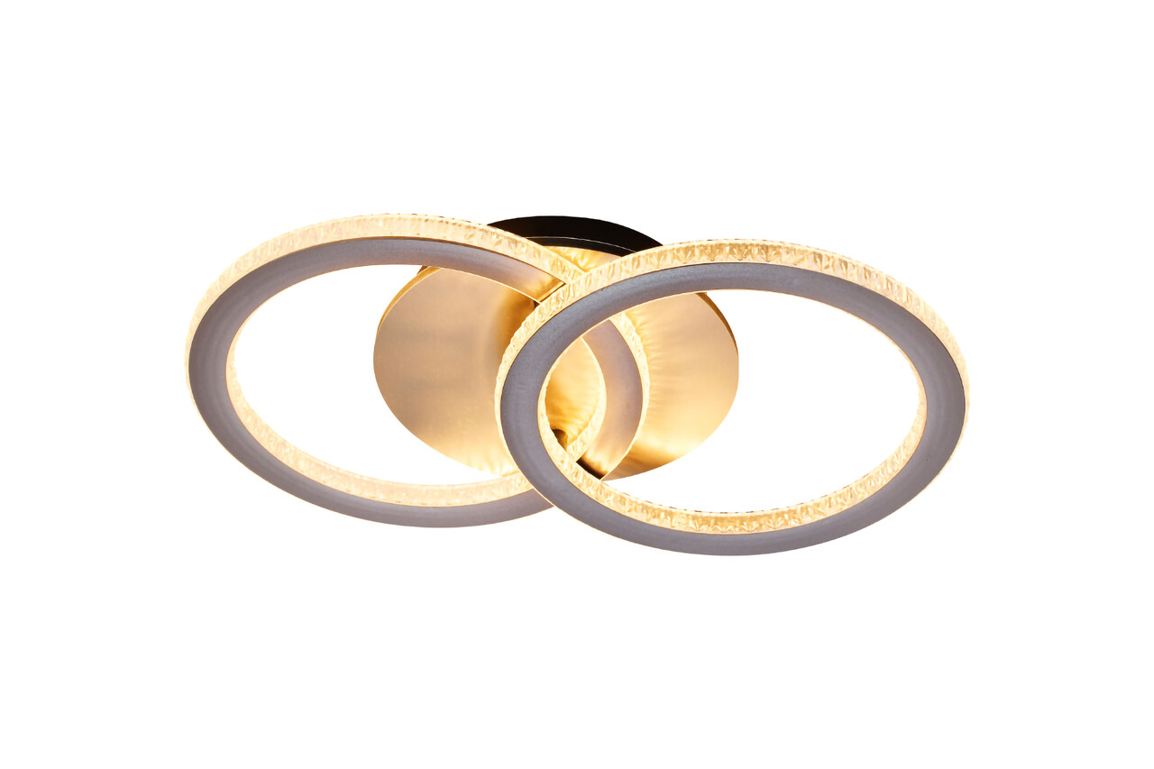 Searchlight Plafondlamp Specs L 42,5 cm champagne Searchlight Plafondlamp Specs L 42,5 cm champagne