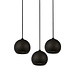 Searchlight Hanglamp Eindhoven 3 lichts Ø 35 cm zwart Searchlight Hanglamp Eindhoven 3 lichts Ø 35 cm zwart