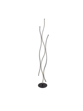 Searchlight Vloerlamp Bloom H 138,5 cm zwart