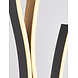 Searchlight Vloerlamp Bloom H 138,5 cm zwart
