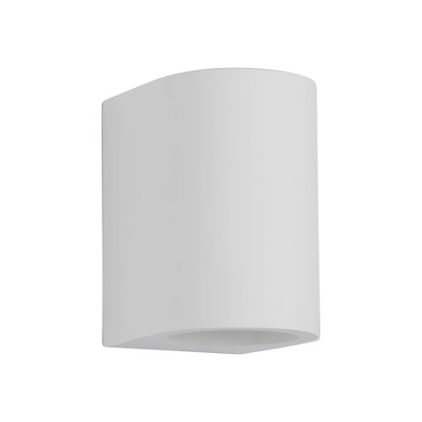 Searchlight Wandlamp Plaster H 15 cm wit