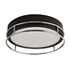 Searchlight Plafondlamp Phoenix Ø 30 cm IP44 zwart Searchlight Plafondlamp Phoenix Ø 30 cm IP44 zwart