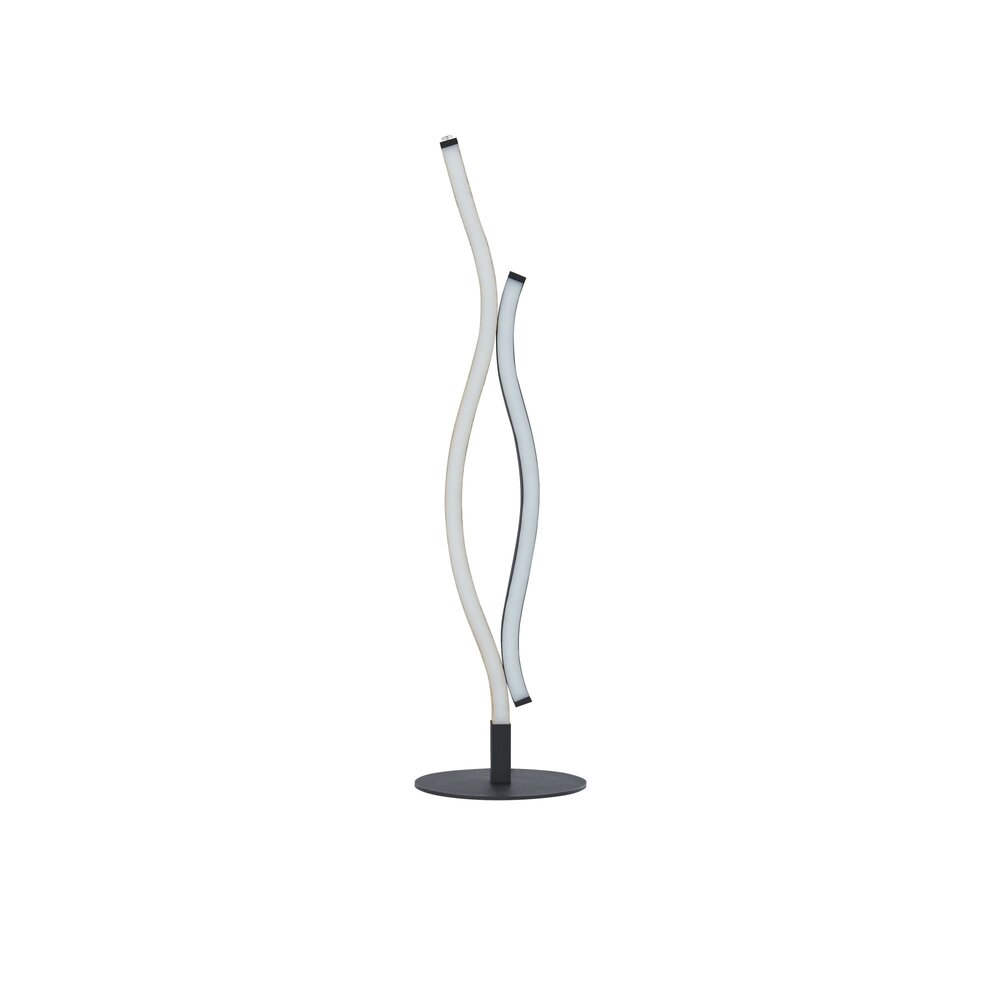 Searchlight Tafellamp Bloom H 48 cm zwart
