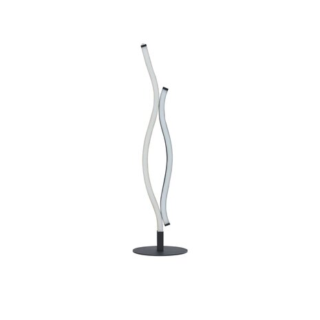 Searchlight Tafellamp Bloom H 48 cm zwart