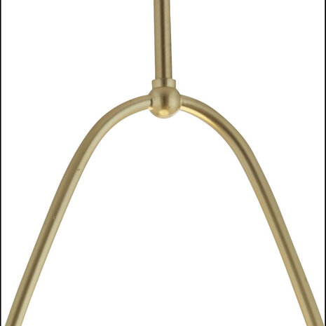 Searchlight Hanglamp Avalon  Ø 23 cm goud