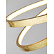Searchlight Hanglamp Float Ø 47 cm mat goud
