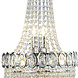 Searchlight Hanglamp Louis Phillipe 6 lichts Ø 40 cm chroom