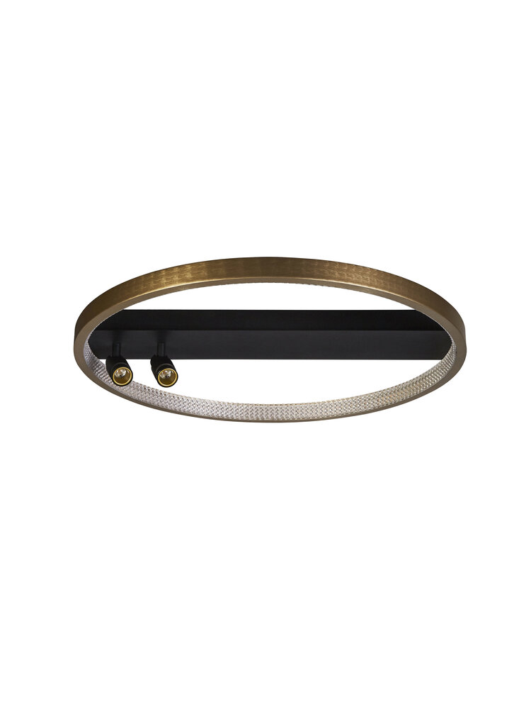 Searchlight Plafondlamp Grace Ø 50 cm zwart goud Searchlight Plafondlamp Grace Ø 50 cm zwart goud