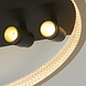 Searchlight Plafondlamp Grace Ø 50 cm zwart goud Searchlight Plafondlamp Grace Ø 50 cm zwart goud