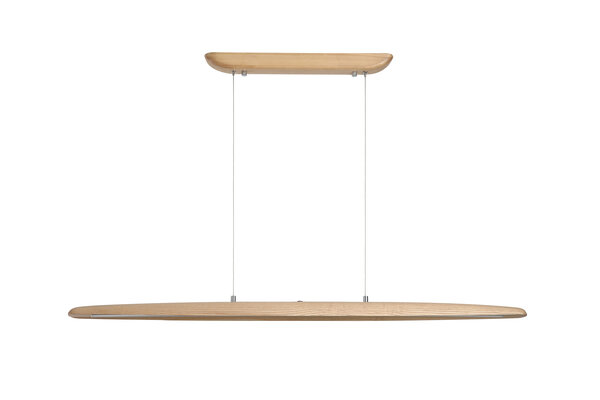 Searchlight Hanglamp Kenzie L 120 cm hout beige Searchlight Hanglamp Kenzie L 120 cm hout beige