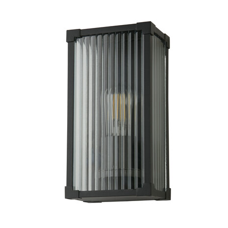 Searchlight Buitenlamp Cincinnati H 28 cm zwart Searchlight Buitenlamp Cincinnati H 28 cm zwart