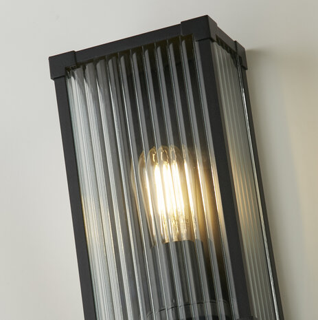 Searchlight Buitenlamp Cincinnati H 28 cm zwart Searchlight Buitenlamp Cincinnati H 28 cm zwart