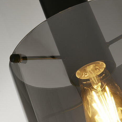 Searchlight Hanglamp Sweden Ø 22 cm zwart
