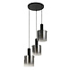 Searchlight Hanglamp Sweden 3 lichts Ø 47 cm zwart Searchlight Hanglamp Sweden 3 lichts Ø 47 cm zwart