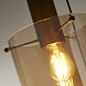 Searchlight Hanglamp Sweden 3 lichts Ø 47 cm bruin Searchlight Hanglamp Sweden 3 lichts Ø 47 cm bruin