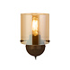 Searchlight Wandlamp Sweden H 24 cm bruin Searchlight Wandlamp Sweden H 24 cm bruin