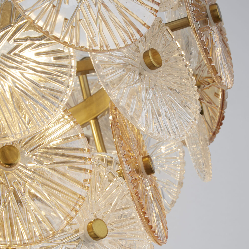 Searchlight Hanglamp Wagon wheel 5 lichts Ø 45 cm brons