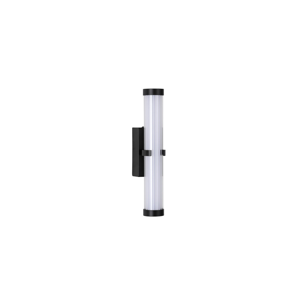 Searchlight Wandlamp Clamp H 32,5 cm IP44 zwart Searchlight Wandlamp Clamp H 32,5 cm IP44 zwart