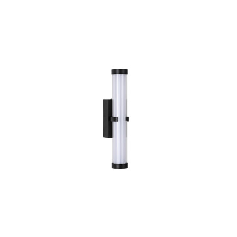 Searchlight Wandlamp Clamp H 32,5 cm IP44 zwart Searchlight Wandlamp Clamp H 32,5 cm IP44 zwart