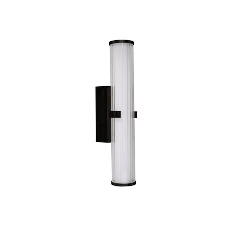 Searchlight Wandlamp Clamp H 43 cm IP44 zwart Searchlight Wandlamp Clamp H 43 cm IP44 zwart