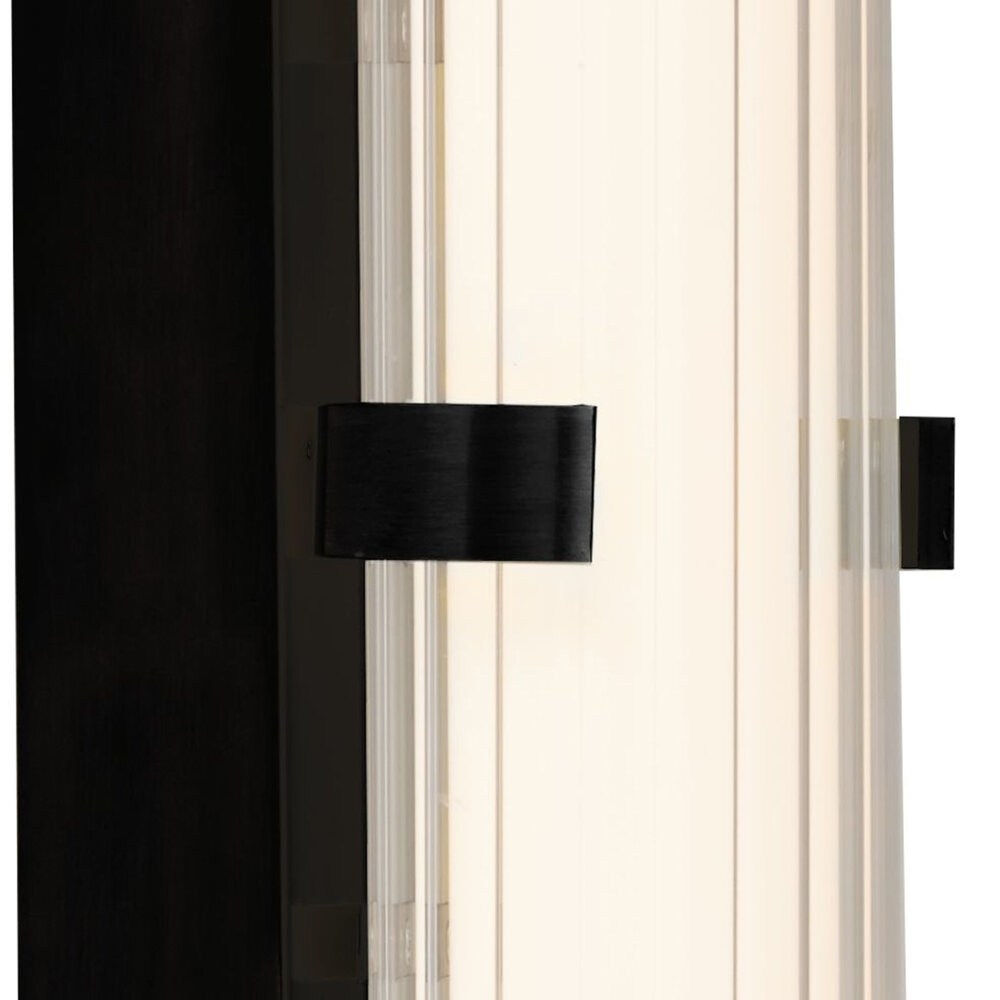 Searchlight Wandlamp Clamp H 43 cm IP44 zwart Searchlight Wandlamp Clamp H 43 cm IP44 zwart