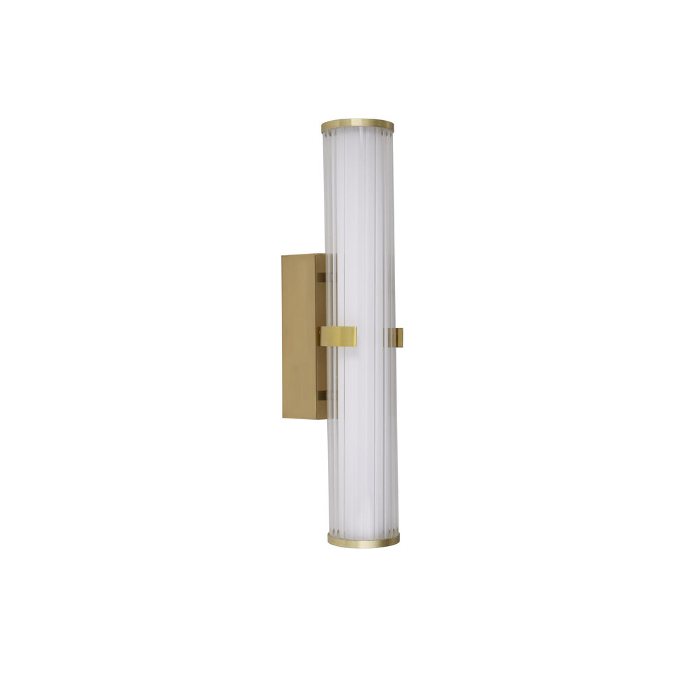 Searchlight Wandlamp Clamp H 43 cm IP44 goud Searchlight Wandlamp Clamp H 43 cm IP44 goud