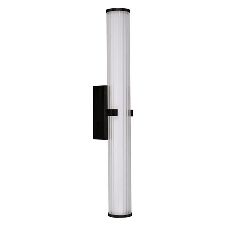 Searchlight Wandlamp Clamp H 63 cm IP44 zwart Searchlight Wandlamp Clamp H 63 cm IP44 zwart