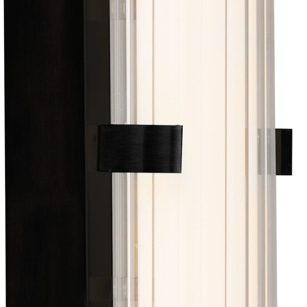 Searchlight Wandlamp Clamp H 63 cm IP44 zwart Searchlight Wandlamp Clamp H 63 cm IP44 zwart