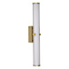Searchlight Wandlamp Clamp H 63 cm IP44 goud