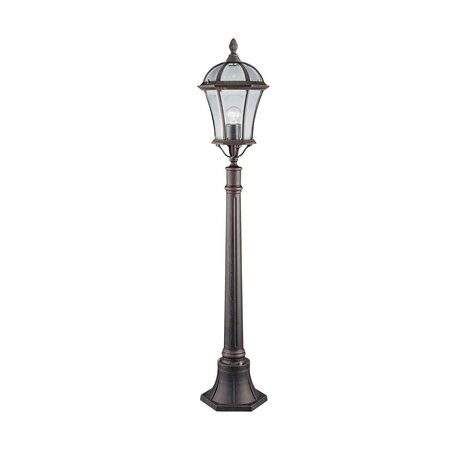 Searchlight Buitenlamp Capri H 140 cm bruin