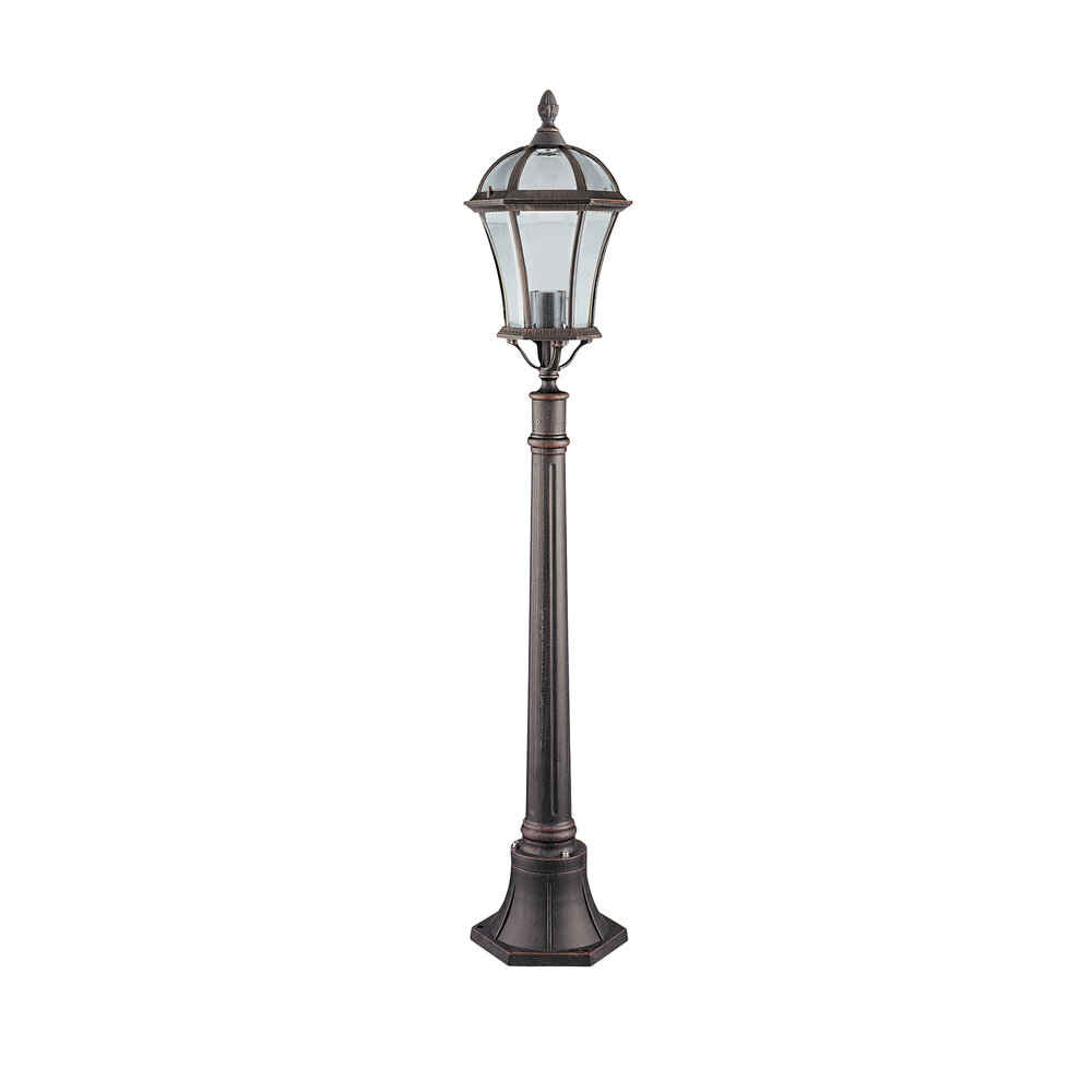 Searchlight Buitenlamp Capri H 140 cm bruin