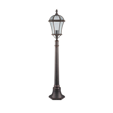 Searchlight Buitenlamp Capri H 140 cm bruin