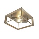 Searchlight Plafondlamp Heaton B 30 cm zilver goud