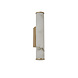 Searchlight Wandlamp Wales H 35 cm IP44 mat goud Searchlight Wandlamp Wales H 35 cm IP44 mat goud