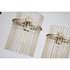 Searchlight Hanglamp Swizzle 4 lichts L 111 cm mat goud